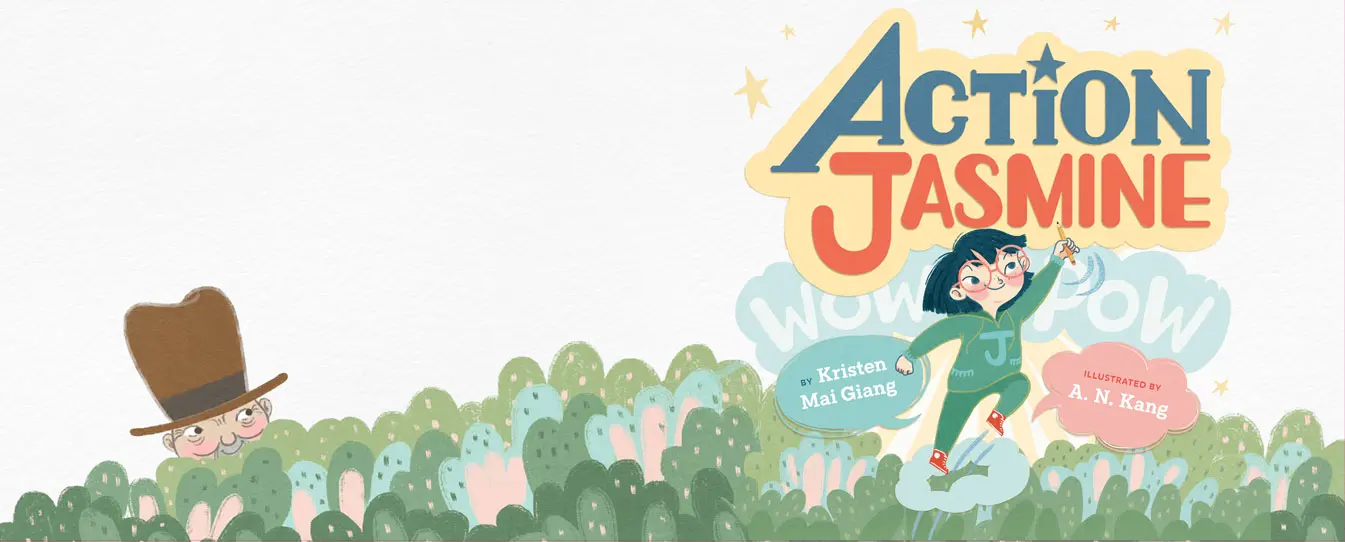 Action Jasmine AAPI Picture Book Cover